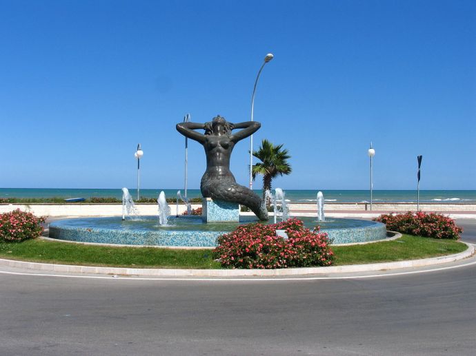 Fontana della Sirena, Tortoreto Lido