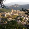 Nucleo storico di castel del Monte, visto dal monte Bolza