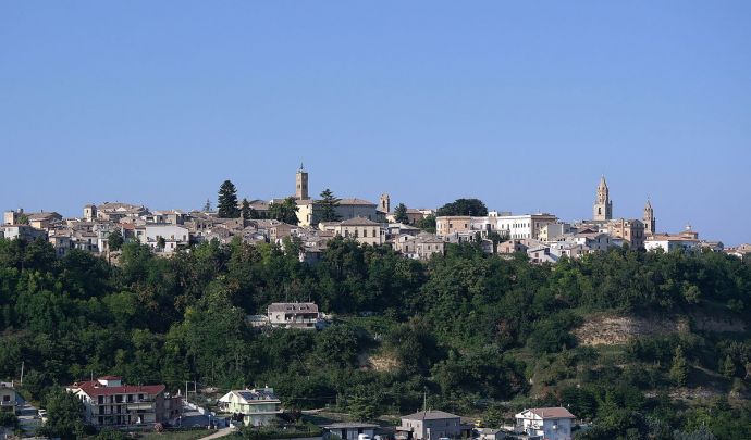 Veduta panoramica di Atri (Teramo)