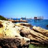 Vista del trabocco di Punta Cavalluccio di Rocca San Giovanni (CH)